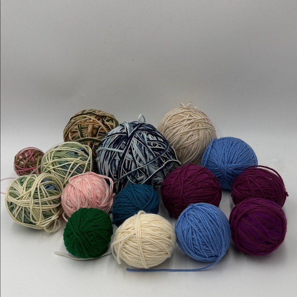 Colorful Yarn Ball Collection